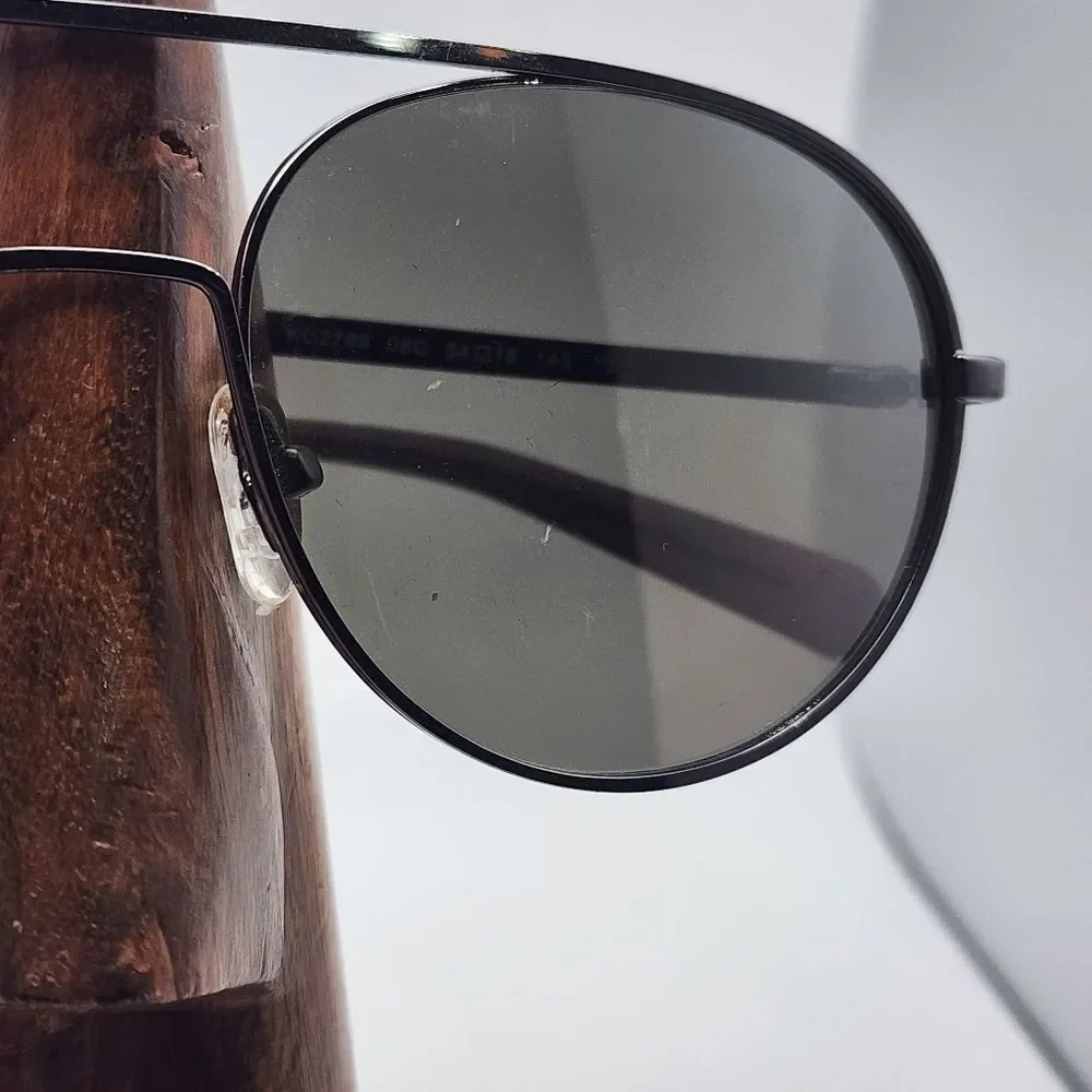 Reaction Kenneth Cole Gray Aviator Sunglasses